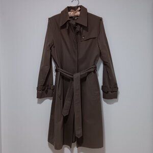 Jones Studio Army Green Trench Coat – Size Small